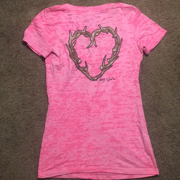 Pink v-neck - Picture 1 of 2